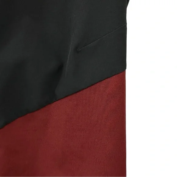 Nike x Undercover Lab Gyakusou Black l Burgundy Three Quarter Track Pants sz S - Picture 6 of 13